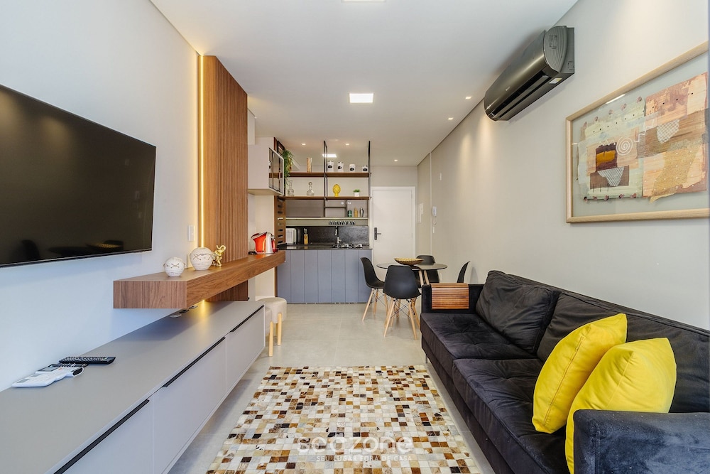 Charming Apartment 210m From Jurere Beach Psj0304
