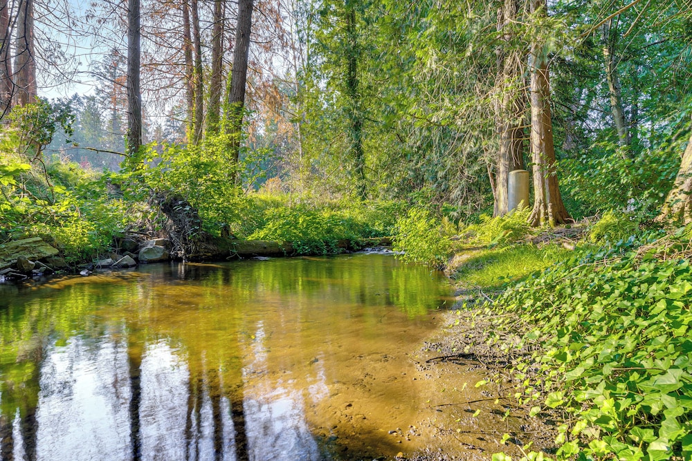 Wfh-friendly Gem w/ Creek: 4 Mi to Sammamish Trail