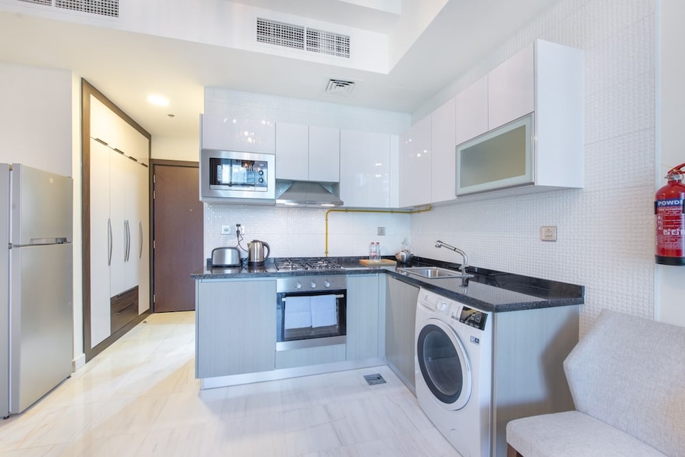 Awesome Studio Apartment With Burj Khalifa View at Business Bay