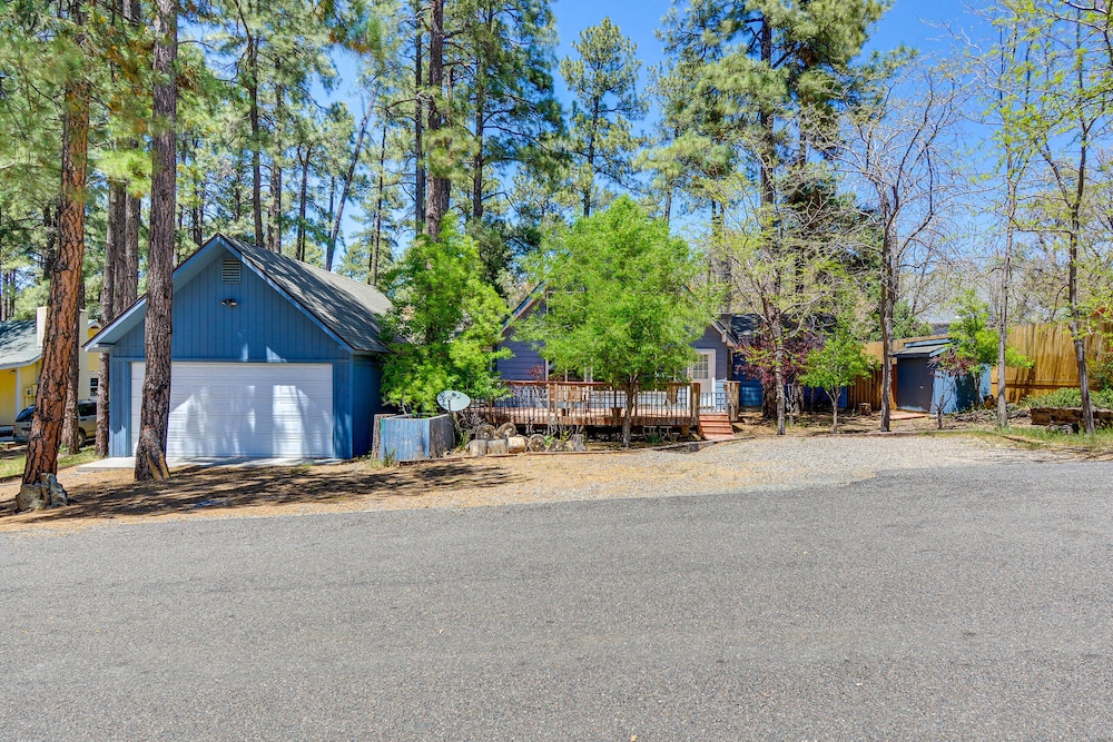 Prescott A-frame w/ Deck - 12 Mi to Lynx Lake! view 5
