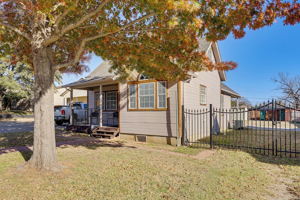 Walk to Shops: Centrally Located Fort Worth Home