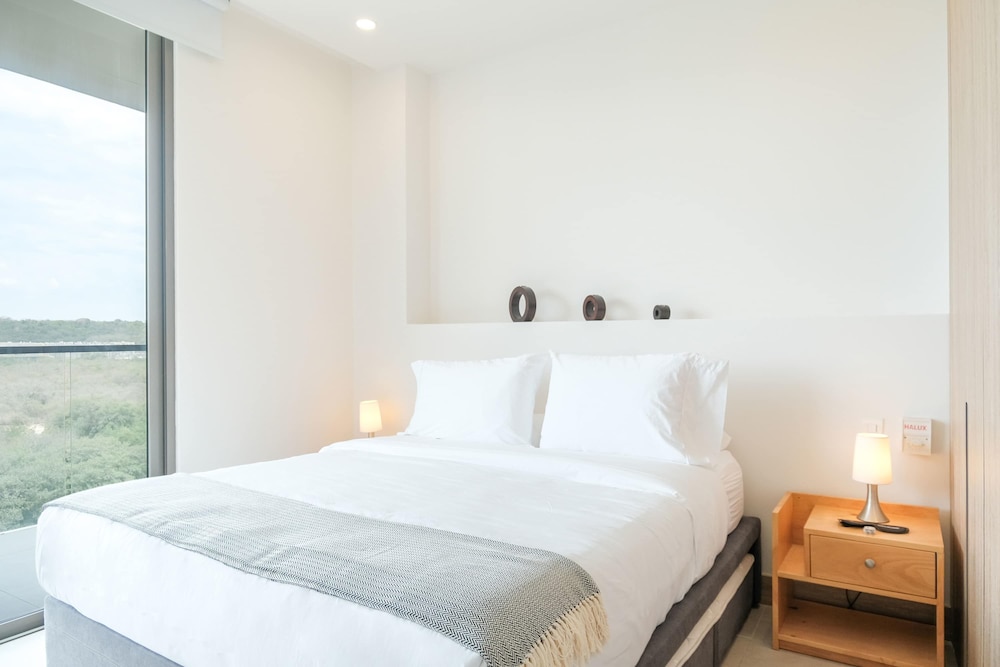 w Amazing 2BR With Pool and Balcony in Cartagena