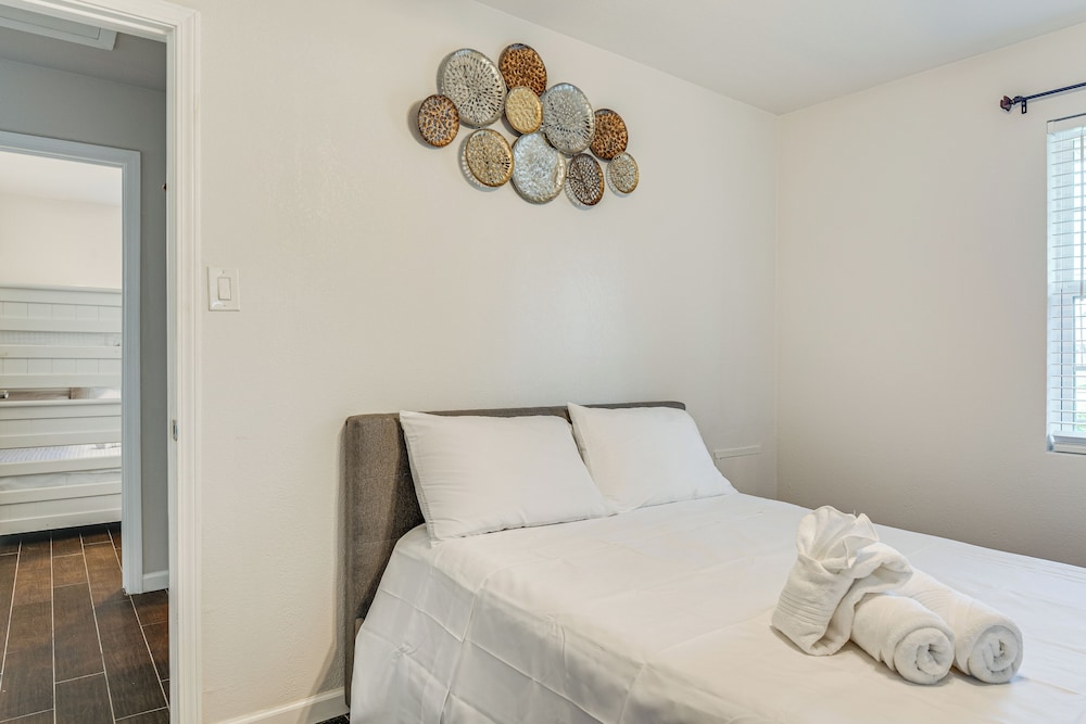 Walk to Town: Home w/ Yard in Brenham!