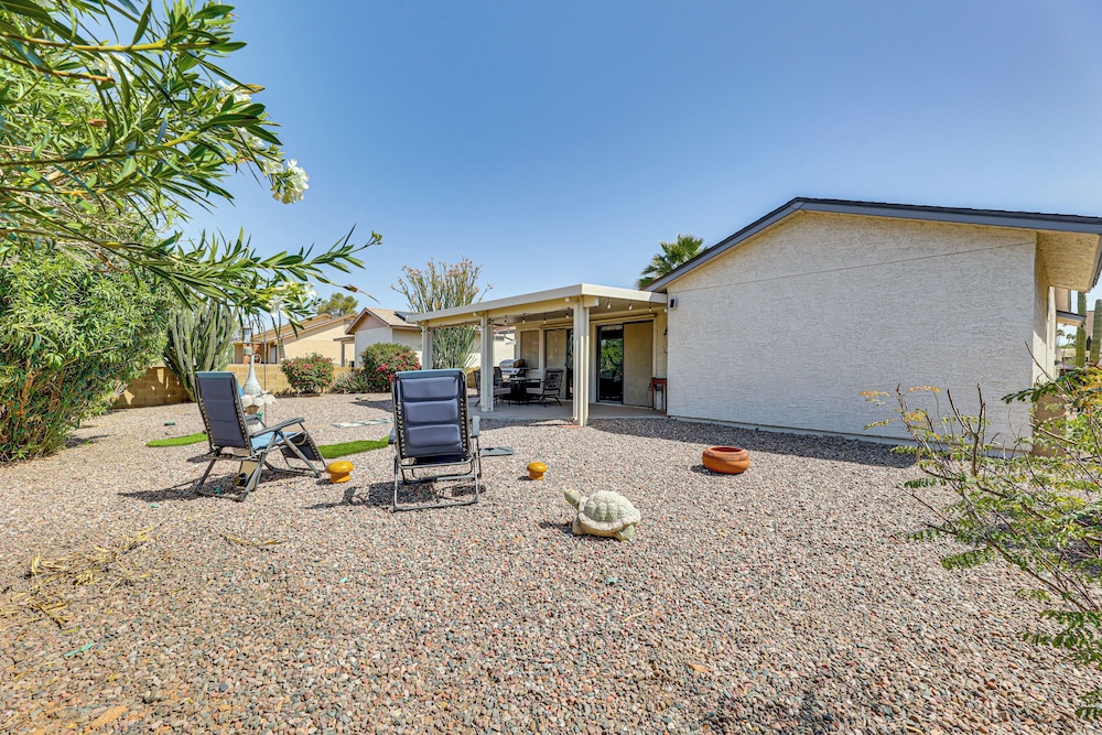 Private Backyard: Sunny Mesa Home w/ Pool Access
