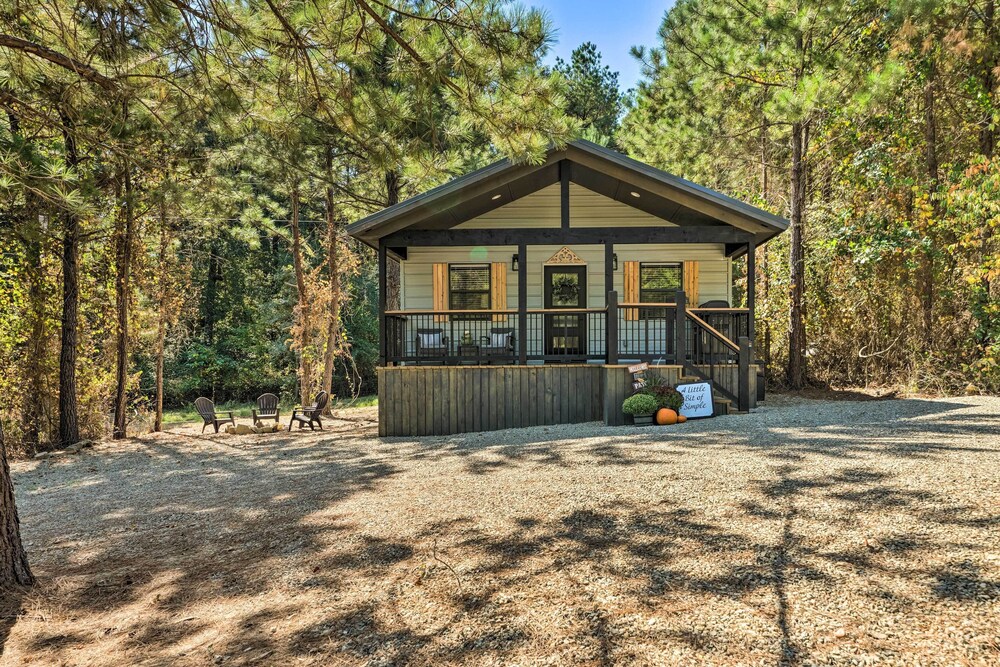 'A Little Bit of Simple' Cabin w/ Pond Access view 5