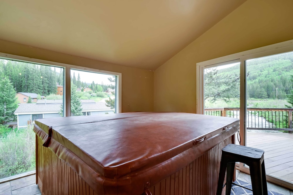 Blissful Blue River Getaway w/ Hot Tub & Fireplace view 4