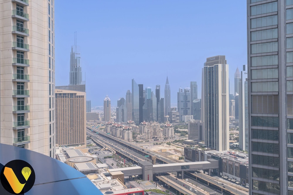 Damac Mall Street near Burj Khalifa