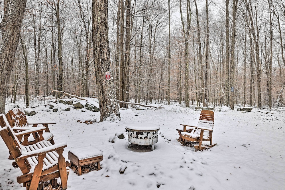 Pet-friendly Poconos Cabin w/ Deck & Fire Pit! view 5