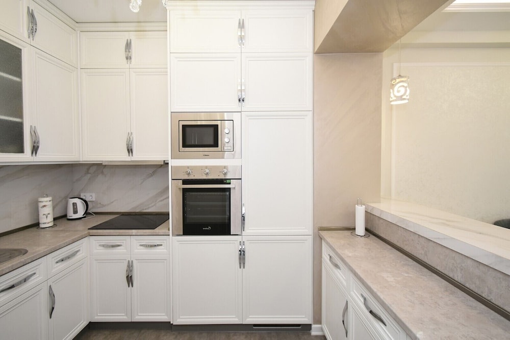 Luxury white apartment