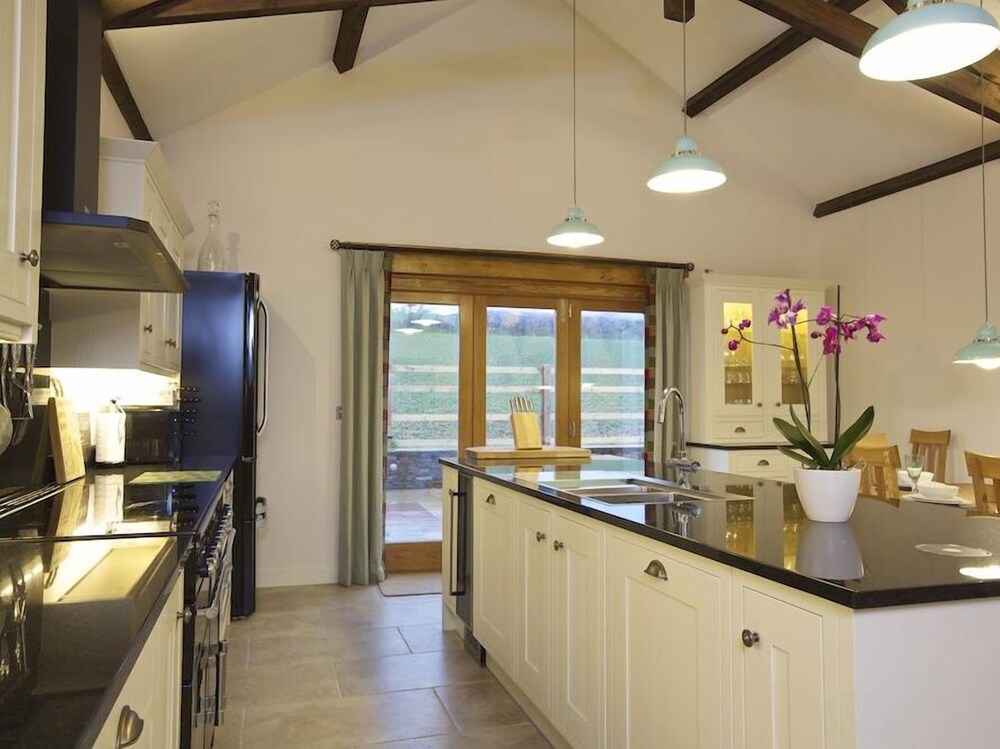 Higher Hill Barn view 2