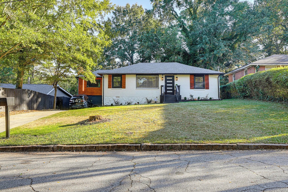 Close to Decatur Square: Family Home w/ Deck!