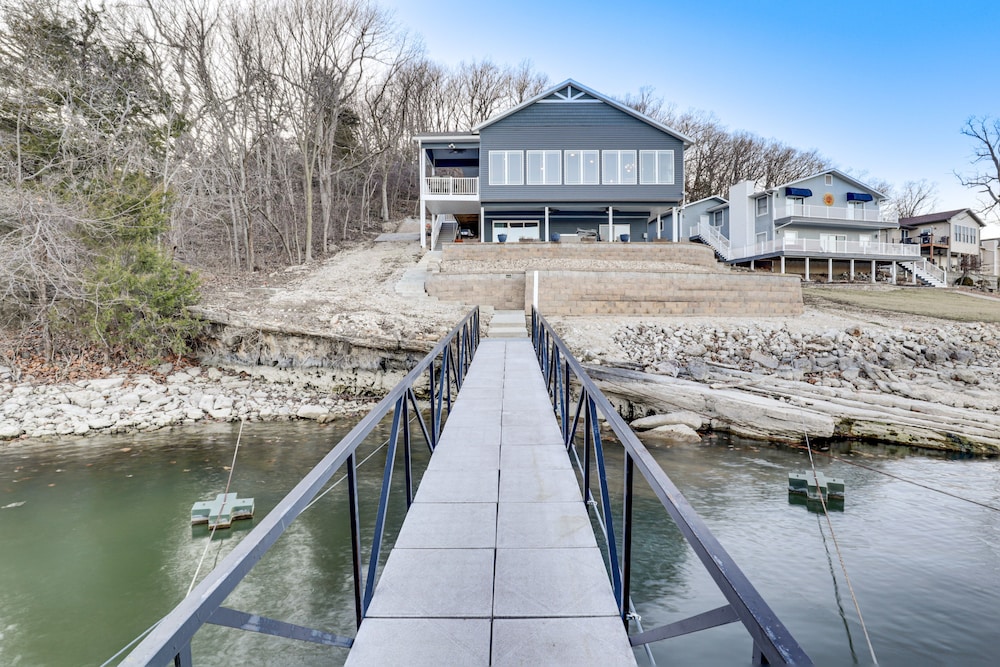 Waterfront Lake of the Ozarks Home w/ Private Dock view 4