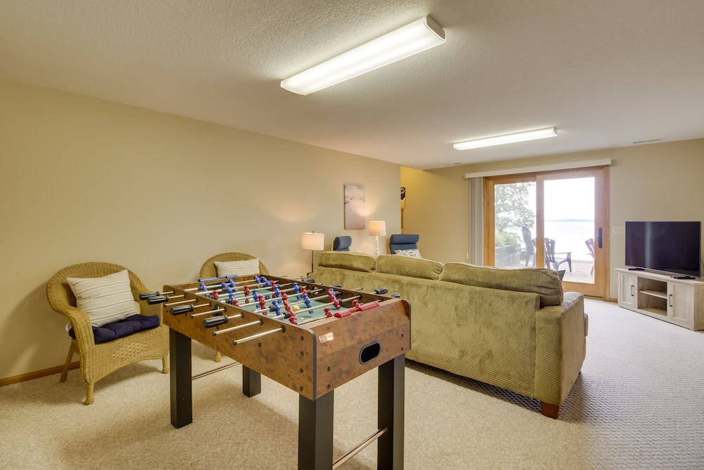 Sandy Beach Family Getaway w/ Fire Pit  Deck! - Property Image 3