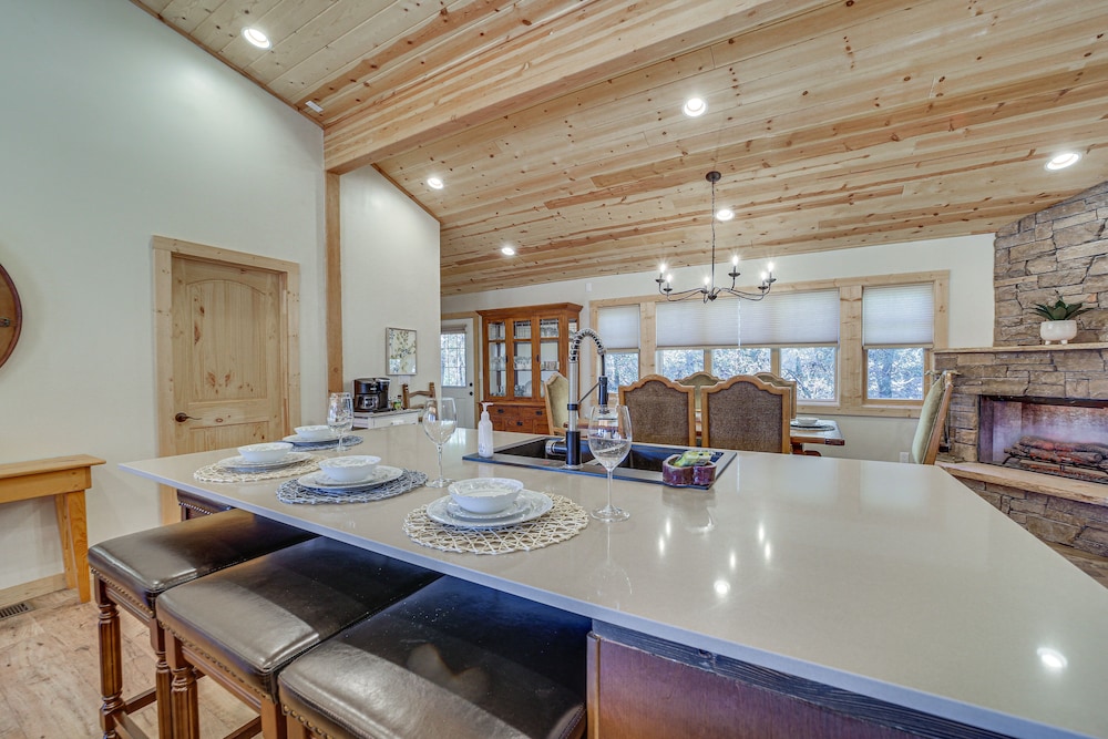 Airy Pine Cabin w/ Wraparound Deck Near Trails! - Property Image 17