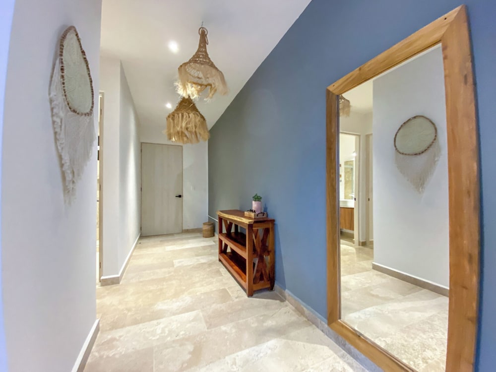 Private Pool Balcony in Aldea Zama