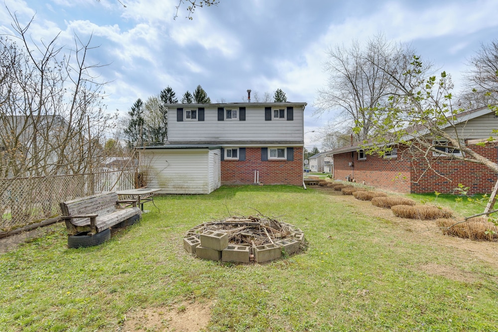 Walk to Edinboro Lake: Home w/ Fire Pit!