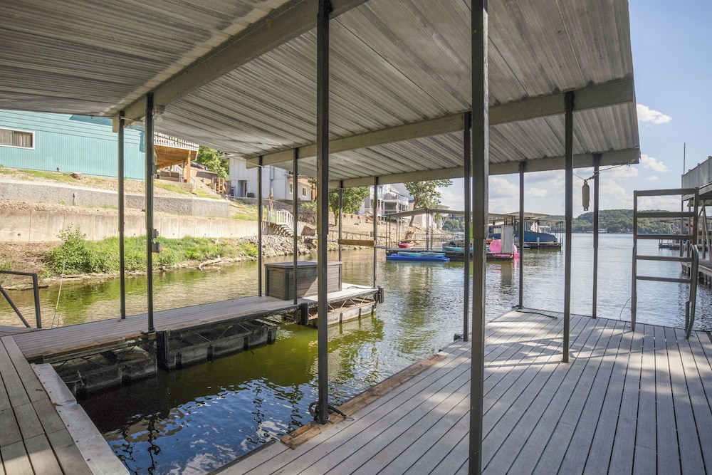 Fire Pit + Private Dock: Ozarks Family Escape!