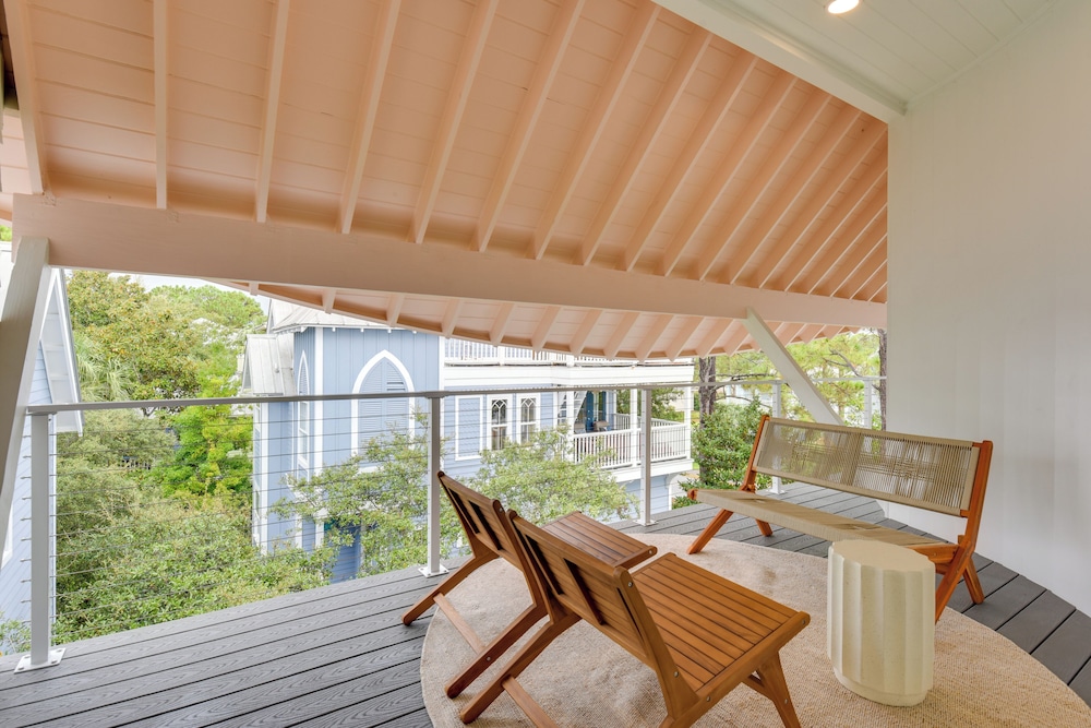 Stroll to Shore, Modern Santa Rosa Beach Duplex!