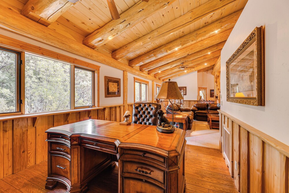 Scenic Payson Cabin! Fireplace + Wraparound Patio view 2
