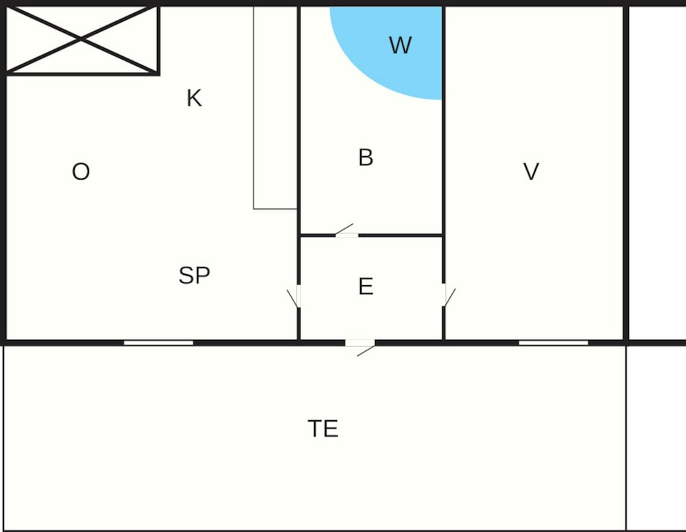 2 Person Holiday Home in Hojer