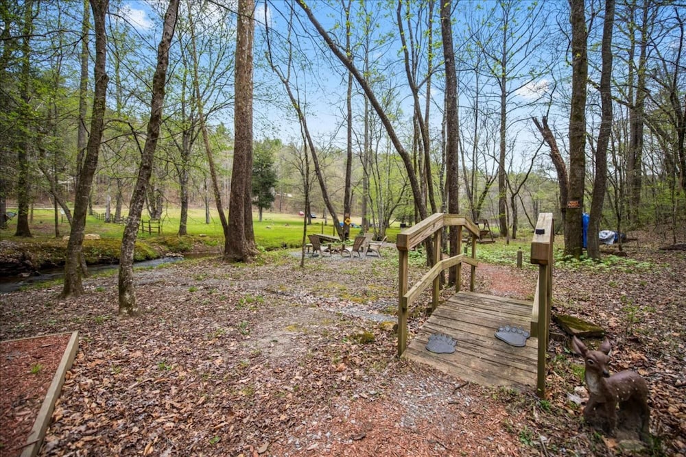 Bear Necessities-cozy Cabin Beside Briar Creek Fire pit Wifi and pet Friendly view 5