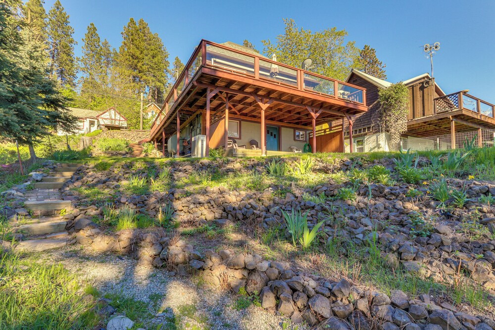 Harrison Home w/ Grill & Lake Views: Walk to Town! view 3