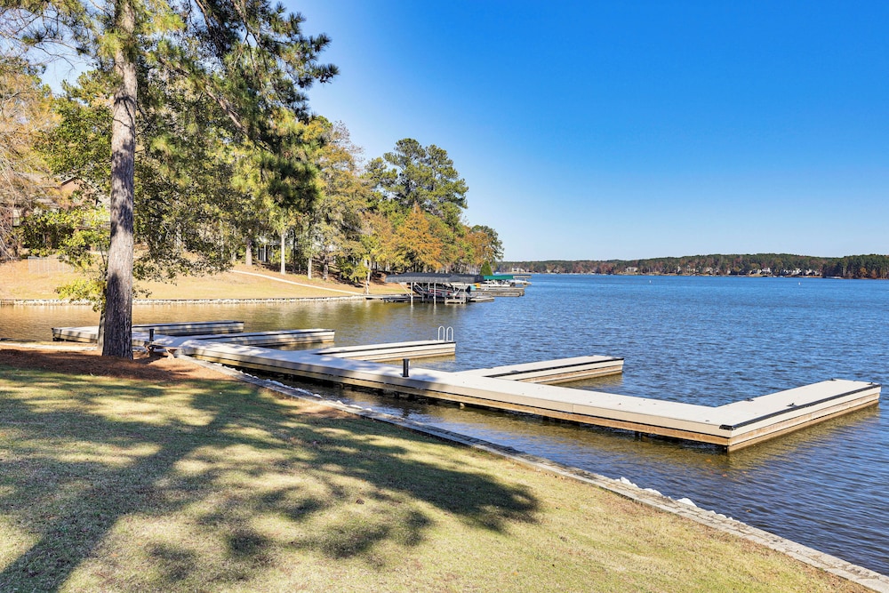 Private Patio, Decks: Waterfront Eatonton Townhome