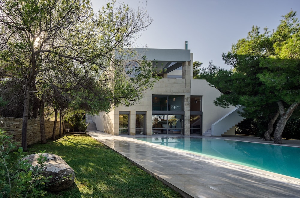 Minimal Blue Villa