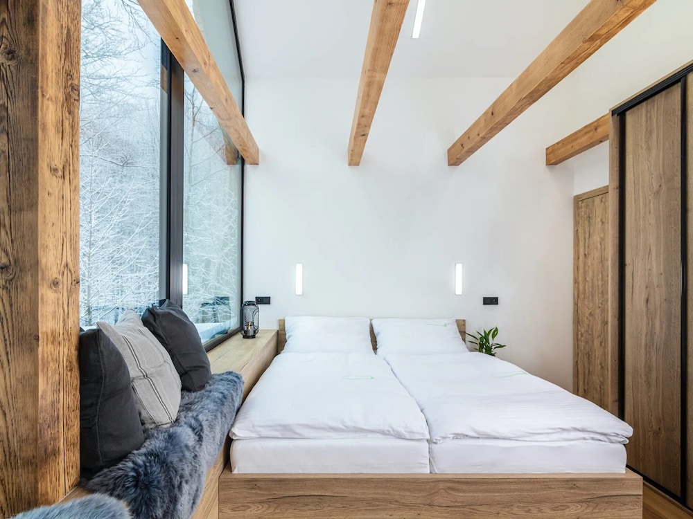 Villa in Celadna With Outdoor Cinema & Whirlpool