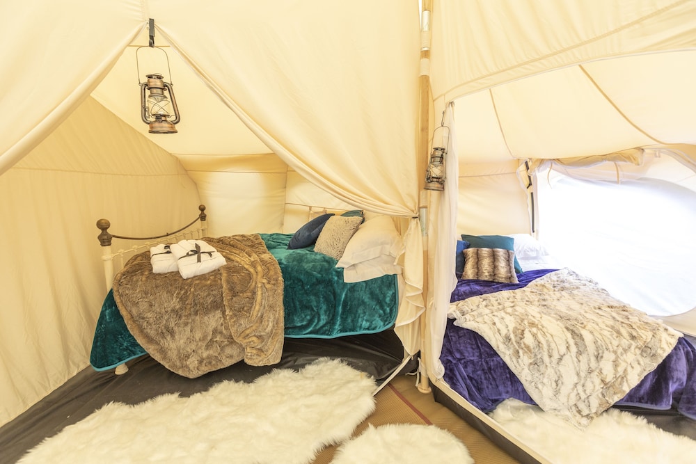 8-bed Lotus Belle Mahal Tent in The Wye Valley view 4