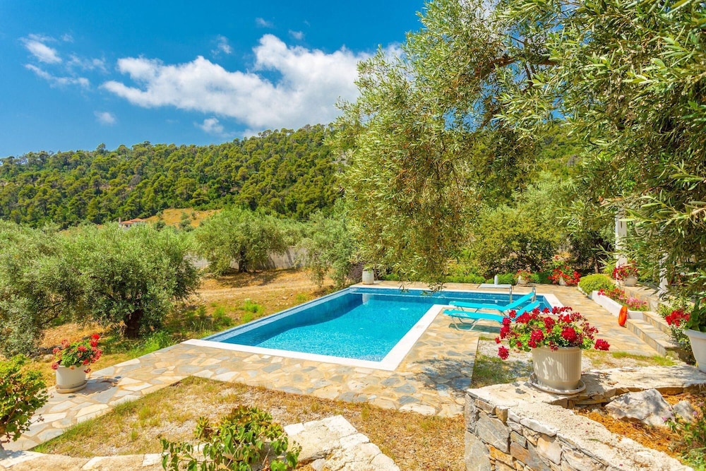Villa Tassoula Large Private Pool Walk to Beach Wifi - 2830 view 2