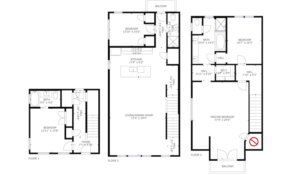 Sleeps 36 3 Townhomes, 12bdr, Mins to DT + Broadway Painted Ladies Nashville