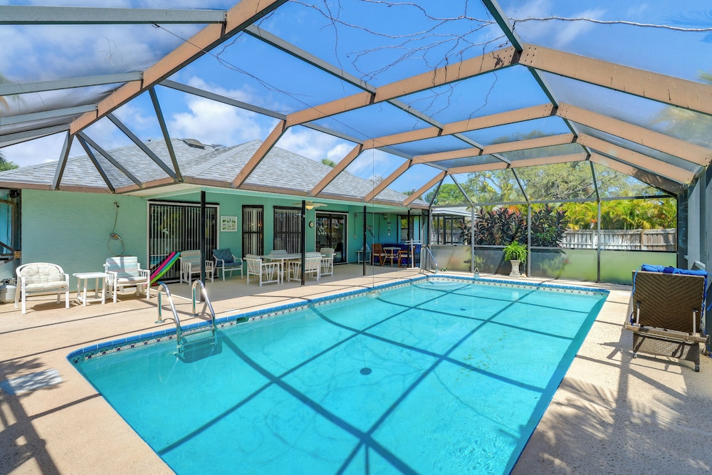 2 Mi to Water: Sebastian Home w/ Pool!