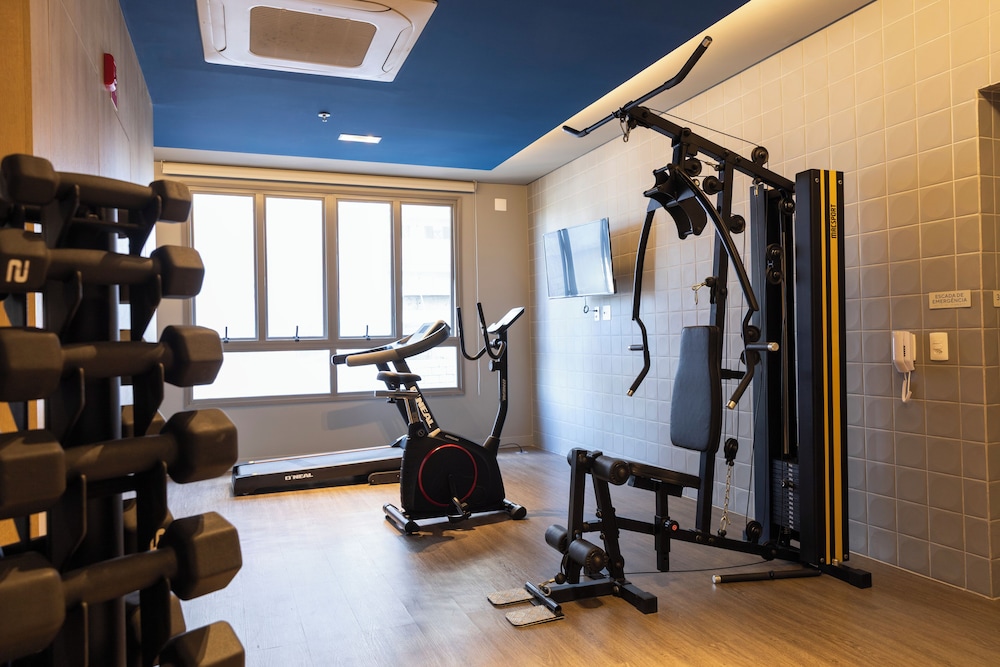 Modern, fully equipped, and well-lit with AC and gym