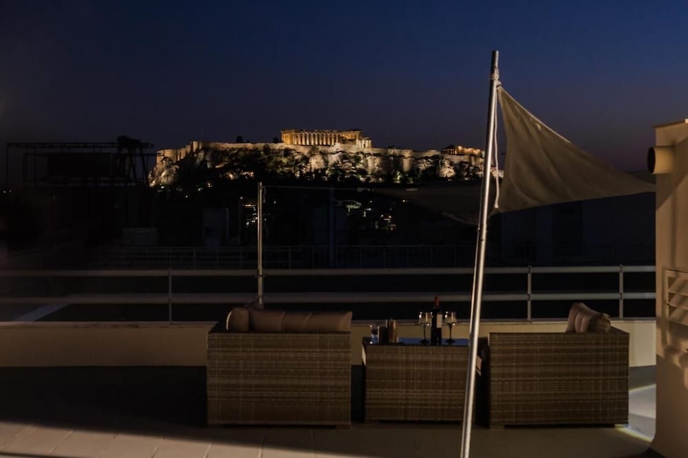 Acropolis view sky suite en Athens