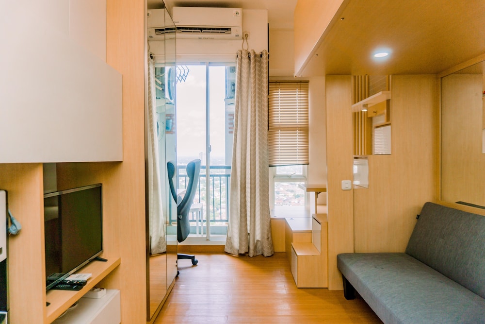 Homey And Modern Studio Apartment At Akasa Pure Living Bsd view 3