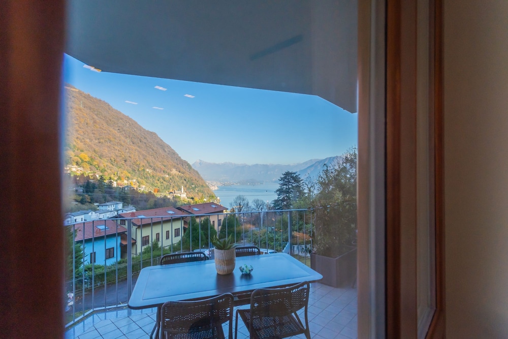 We Lake Como in Argegno