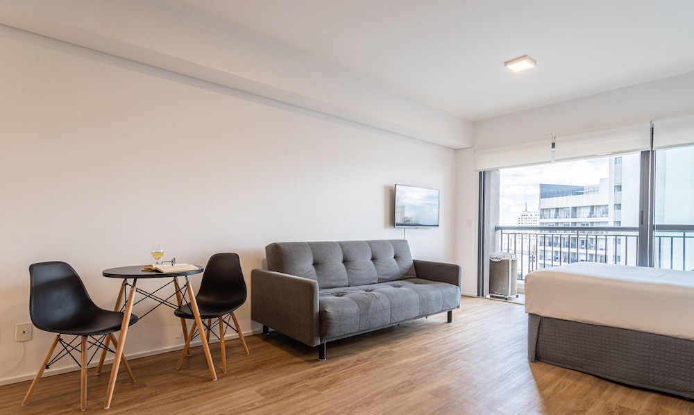 Setin Downtown Genebra by Viva - Apartamentos completos na Bela Vista com piscina