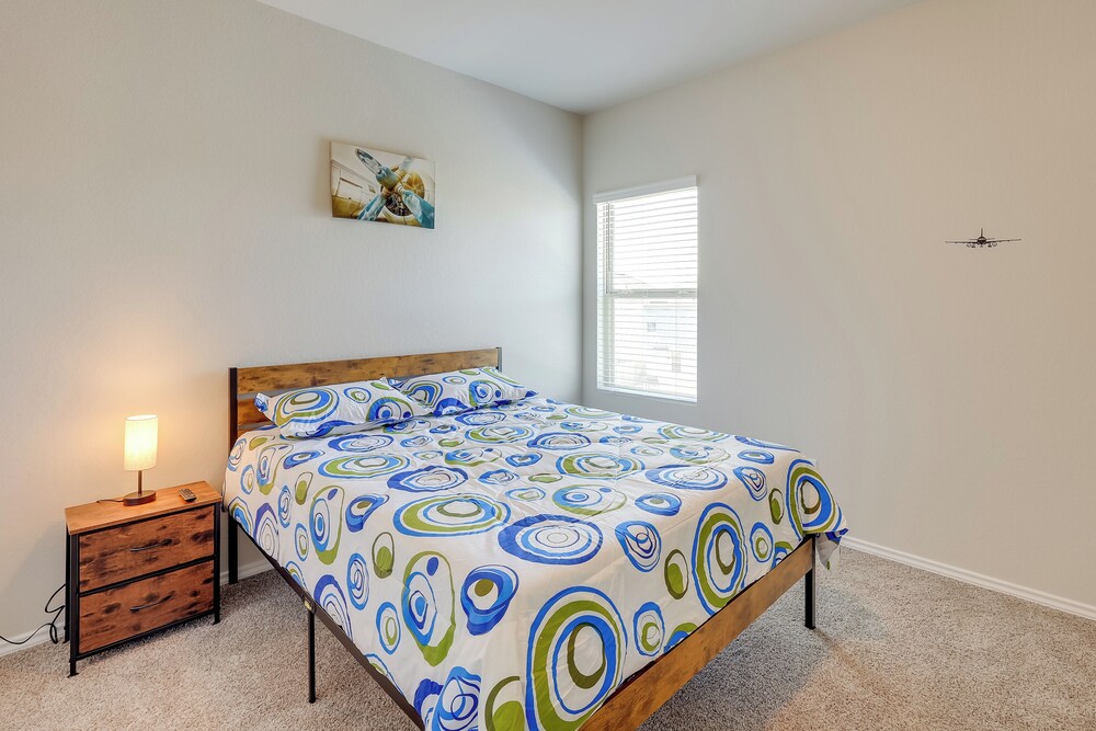 Hot Tub & Pool Haven w/ Game Loft: 6 Mi to Afb!