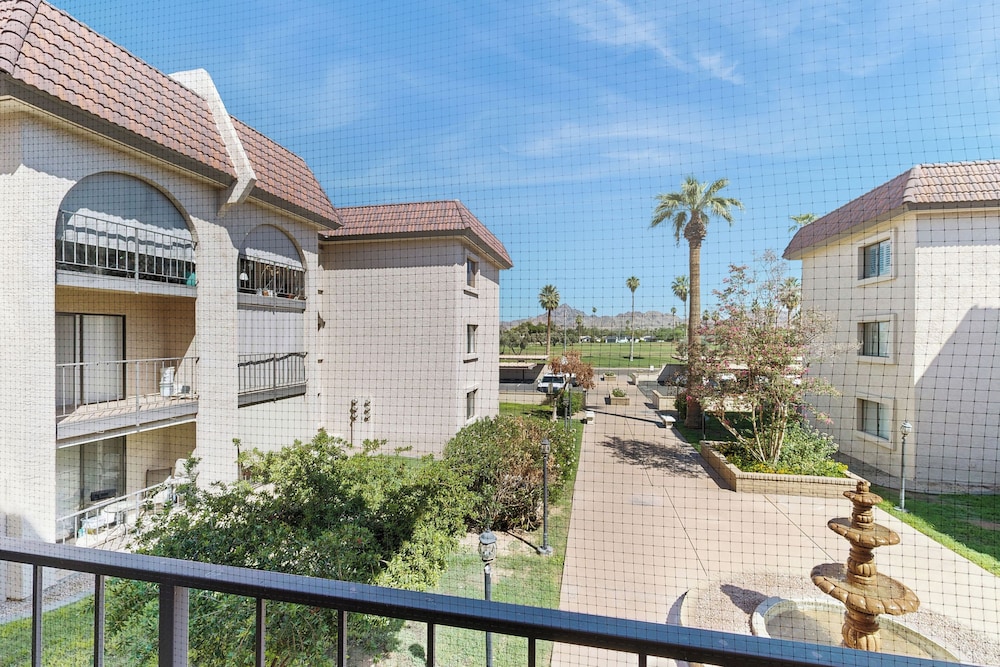 55+ Condo w/ Balcony & Mtn Views, Shared W & D