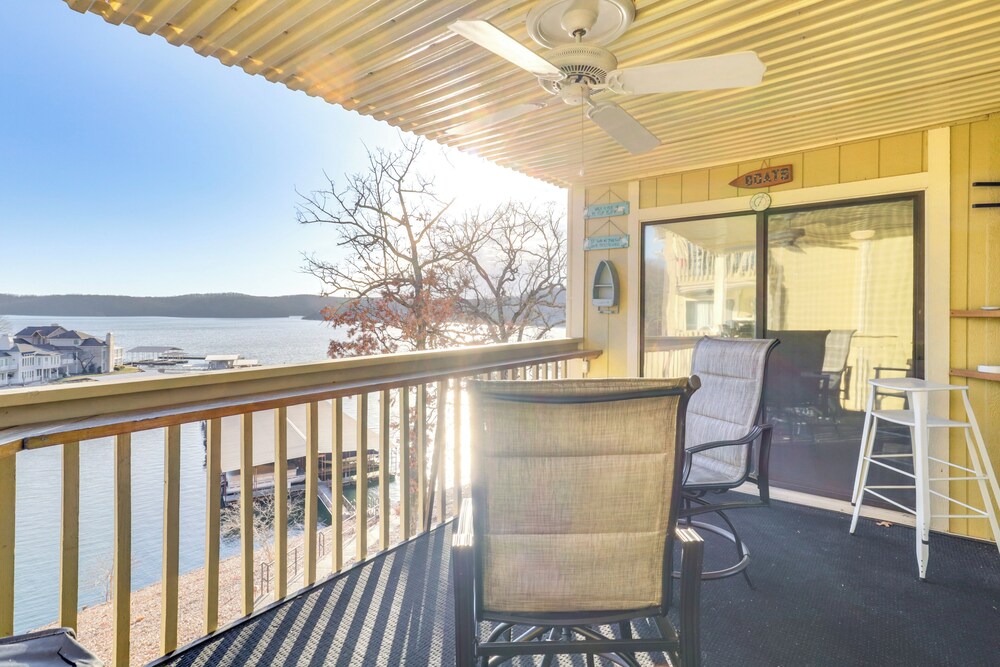 Lake View & Boat Slip: Osage Beach Retreat!
