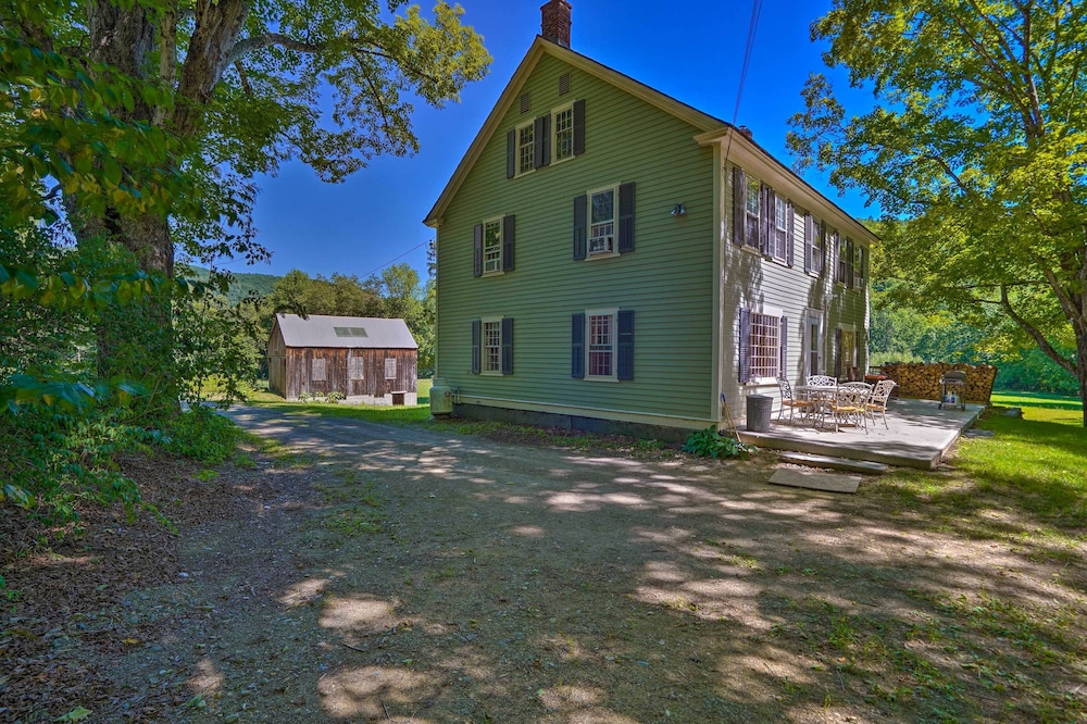 Charlemont Retreat on Chickley River w/ EV Charger view 3