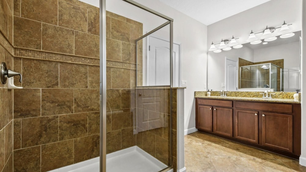 Spacious 8BD 5BA Home W Pool Theater Near Disney view 3