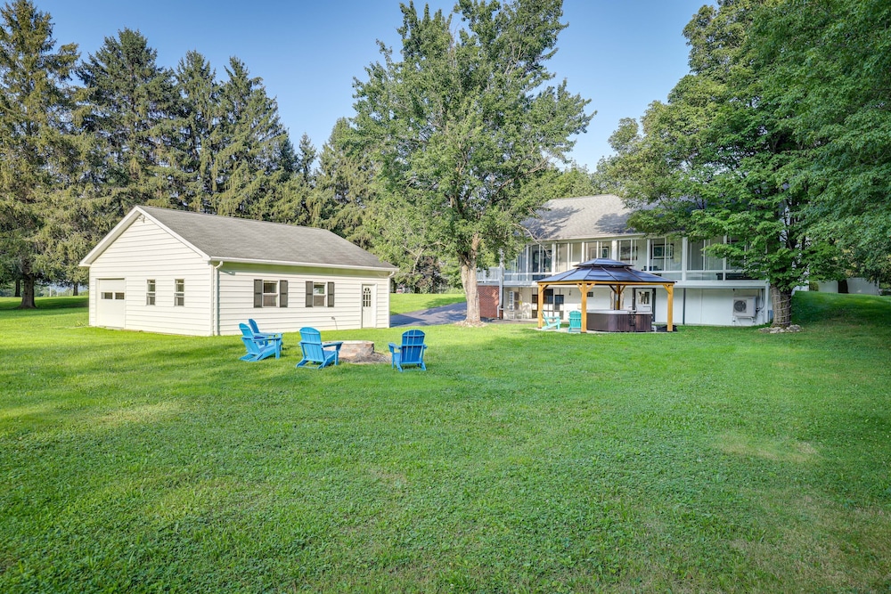 Watkins Glen Home w/ Hot Tub ~ 3 Mi to Raceway! view 5