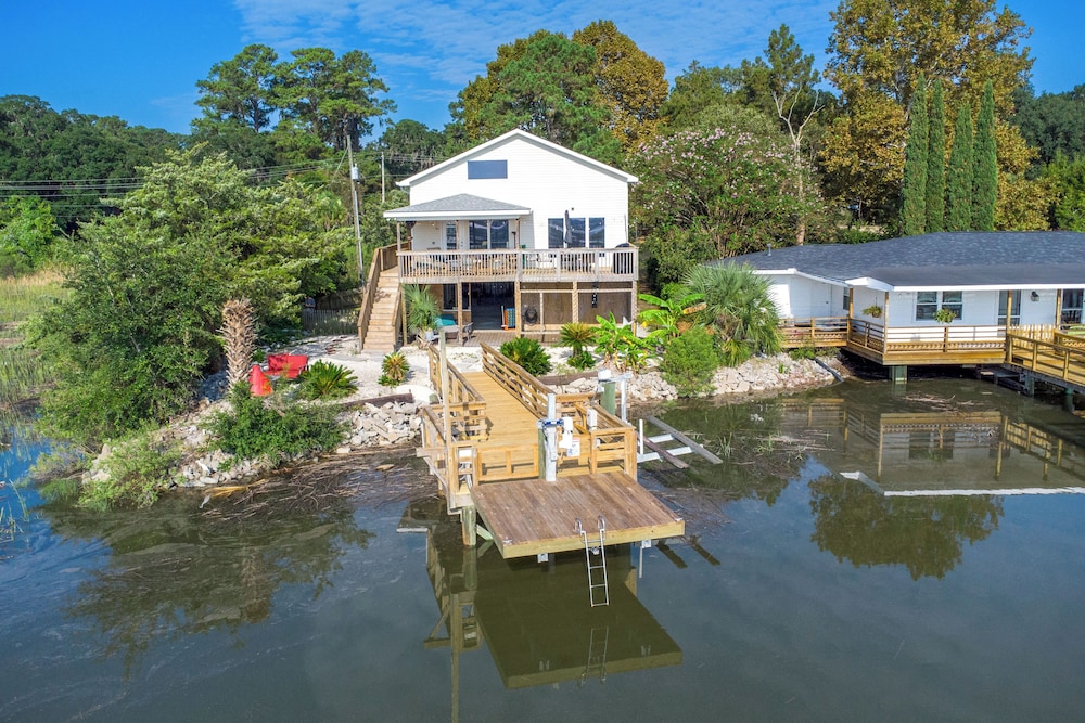 Riverfront Savannah Retreat w/ Private Dock! view 5