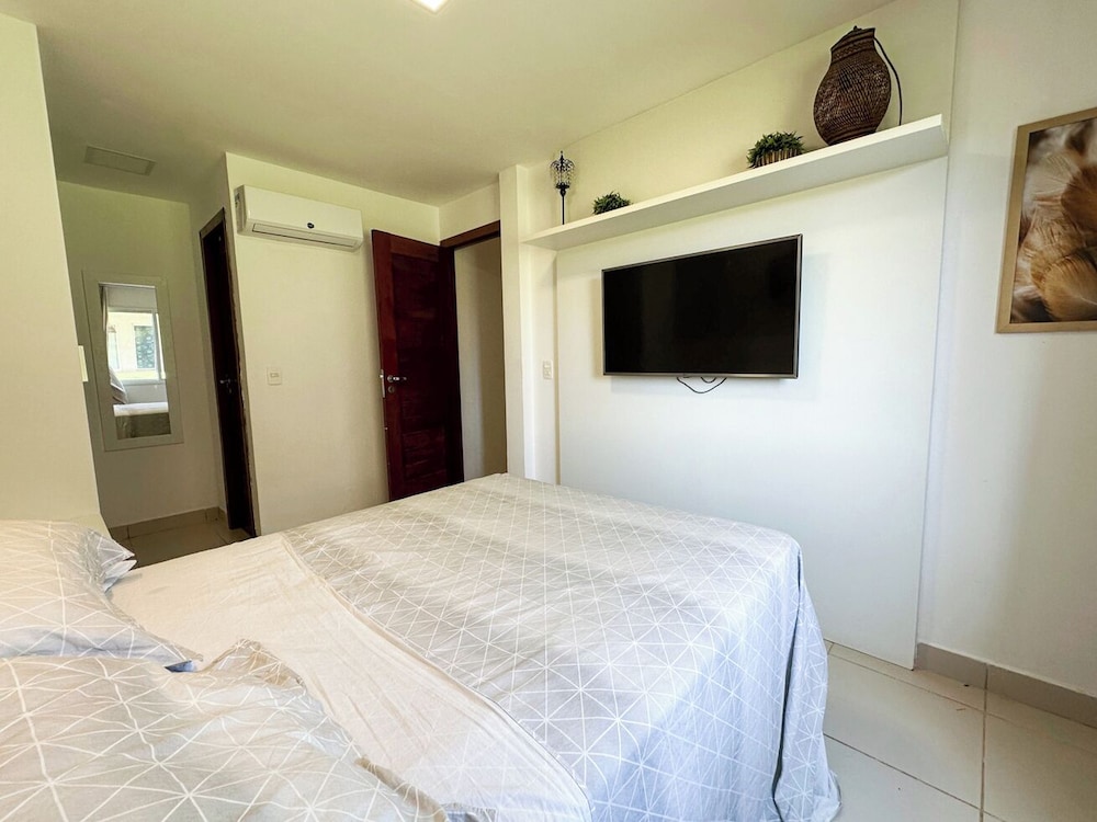 Apartamento com Piscina Varanda e Garagem em Pipa