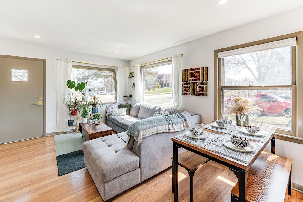 6 Mi to Summerfest Park: Home w/ Game Room!