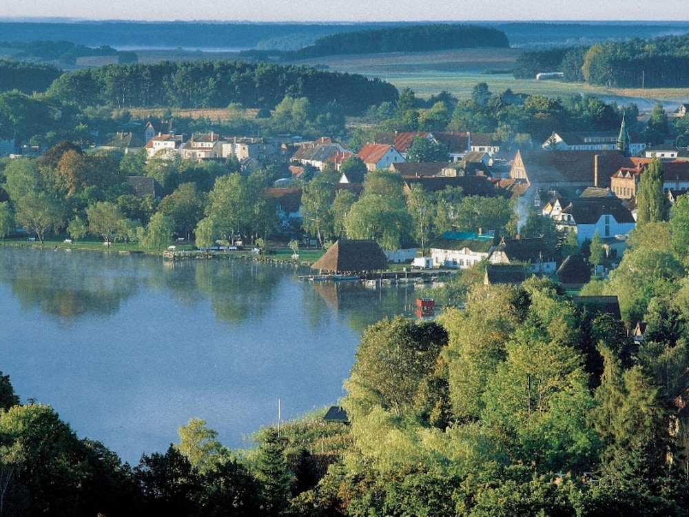 Wooden House in Plate Near Lake Schwerin