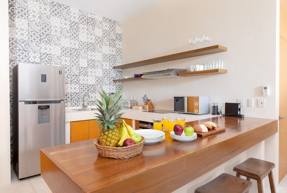 Fancy Stylish Condo Great Lounge Area and Pool in Aldea Zama High-speed Wifi Concierge view 2