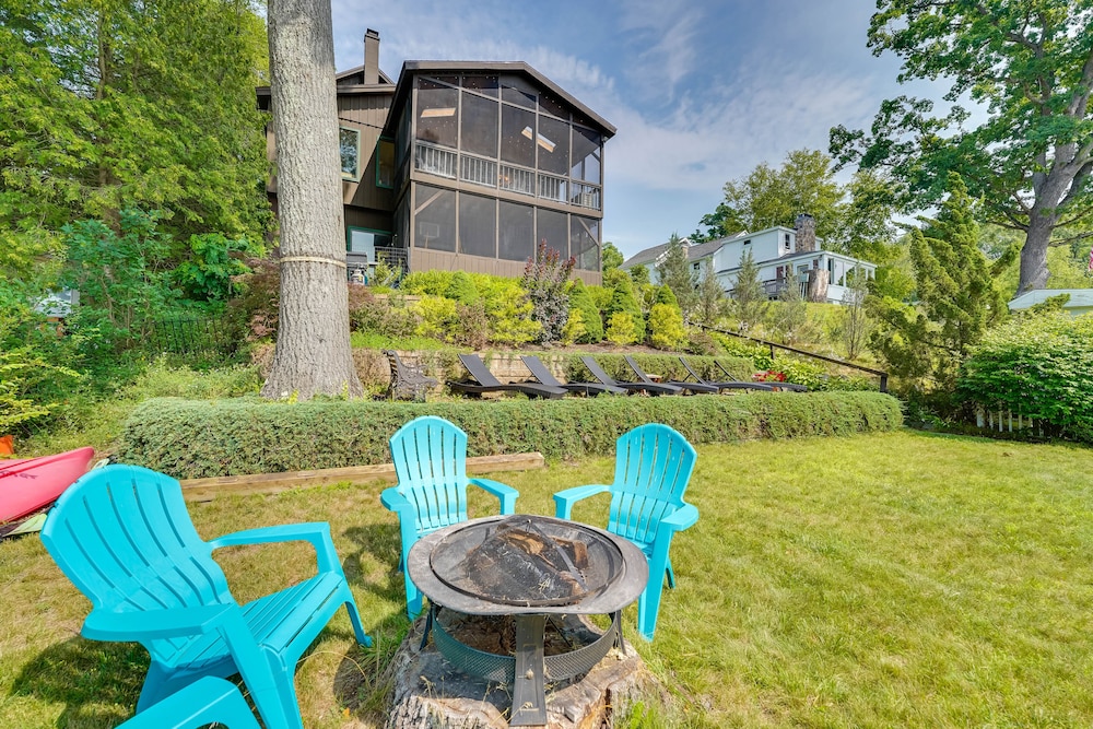 Porch & Views: Queensbury 'three Family Lakehouse' view 5